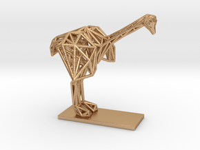 Ostrich (Young) in Natural Bronze