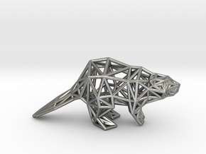 American Beaver (adult) in Natural Silver