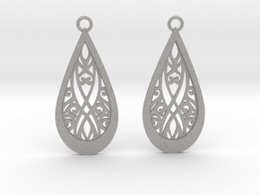 Elven earrings in Aluminum: Small