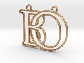 Initials B&O monogram  in Natural Bronze
