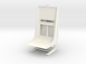 1.6 AIRWOLF SEAT (B) in White Processed Versatile Plastic