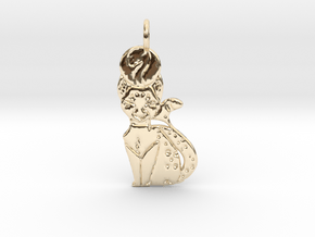 Ra - The Great Cat in 14k Gold Plated Brass