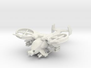 Scorpion Gunship V2 160 scale in White Natural Versatile Plastic