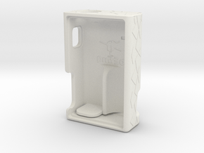 SHATTR3D Mech Squonk Mod  in White Premium Versatile Plastic