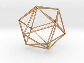 Isohedron small in Natural Bronze