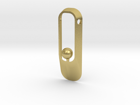Purity NEW (sphere version) in Natural Brass