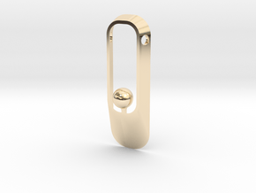 Purity NEW (sphere version) in 14k Gold Plated Brass