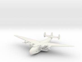 Boeing B-314 1:220 scale in White Natural Versatile Plastic
