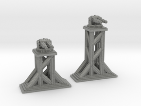 Turrets - GAUSSES in Gray PA12