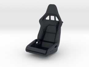 Race Seat P-RS-Type LEFT-Version - 1/24  in Black PA12