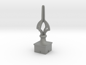Signal Semaphore Finial (Cruciform) 1:24 scale in Gray PA12