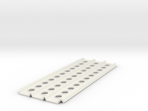 1/10 scale sand ladder 120mm/4.7" in White Natural Versatile Plastic