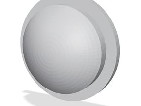 Gauge 3 LBSCR tail lamp lens in Tan Fine Detail Plastic