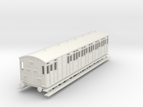 o-100-metropolitan-8w-long-brake-coach in White Natural Versatile Plastic
