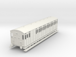 o-76-metropolitan-8w-long-brake-coach in White Natural Versatile Plastic