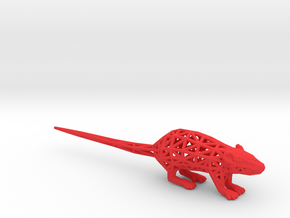 Rat in Red Processed Versatile Plastic