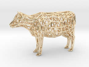 Cow in 14K Yellow Gold