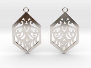 Aaricia earrings in Platinum: Small
