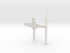 POTP Titan Predaking Sword in White Natural Versatile Plastic