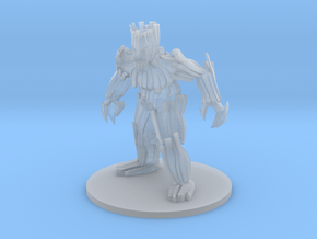 Wood Golem in Smooth Fine Detail Plastic