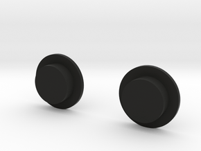 Sportello Billet Box Rev4 Button v2.0  in Black Natural Versatile Plastic