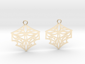 Adalina earrings in 14k Gold Plated Brass: Small