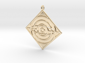 Philosophy Symbol in 14k Gold Plated Brass