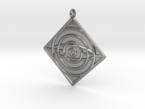 Philosophy Symbol in Polished Silver