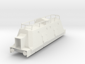 Panzerzüge kommandowagen armored train ho in White Natural Versatile Plastic