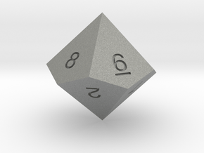 ENUMERATED PENTAGONAL TRAPEZOHEDRON in Gray PA12