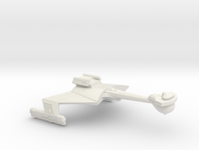 3125 Scale Klingon C7B Heavy Battlecruiser WEM in White Natural Versatile Plastic