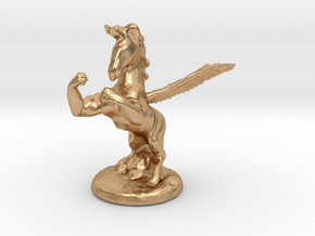 Wada Fu The Flying Fighting Unicorn™ in Natural Bronze: Small