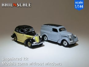 SET 2x Ford Eifel (1/144) in Tan Fine Detail Plastic