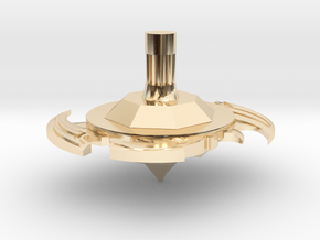 Bey spinner in 14k Gold Plated Brass