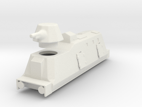 Panzerzüge artileriewagon armored train ho in White Natural Versatile Plastic