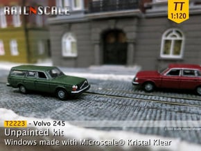 Volvo 245 DL (TT 1:120) in Smooth Fine Detail Plastic