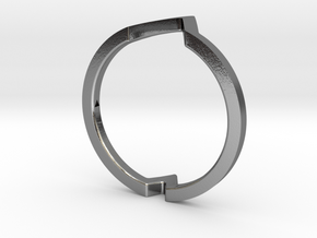 Ring - Wondr in Polished Silver: 4 / 46.5