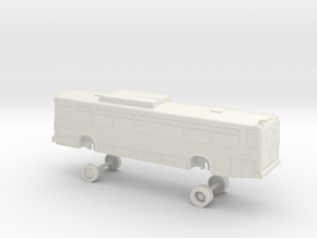 HO Scale Bus Neoplan An440 LACMTA 6700s in White Natural Versatile Plastic