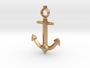 Anchor Pendant - Jaina - World of Warcraft in Natural Bronze