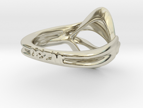 Neutra- Unisex Ring in 14k White Gold: 7.25 / 54.625