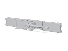 17 cm kanone eisenbahnlafette 1/144 artillery  in Tan Fine Detail Plastic