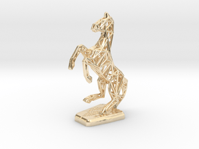 Horse in 14K Yellow Gold