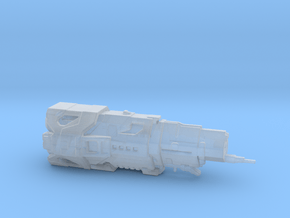 UNSC Halcyon Class Cruiser 3cm version in Tan Fine Detail Plastic