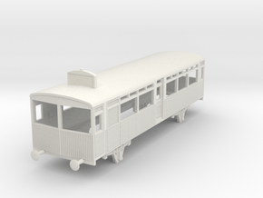0-87-gwr-petrol-railcar in White Natural Versatile Plastic
