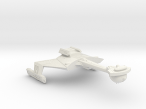 3125 Scale Romulan KCR Heavy Battlecruiser WEM in White Natural Versatile Plastic