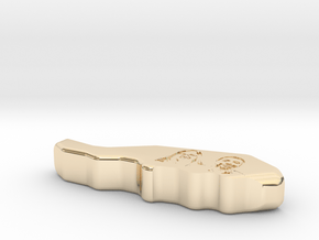 Massage Thumb Saver COLLECTOR'S EDITION in 14k Gold Plated Brass: Medium