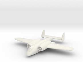 (1:144) Junkers "Unnamed" Ground Attack Aircraft in White Natural Versatile Plastic