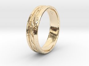 Ouroboros in 14k Gold Plated Brass: 6 / 51.5