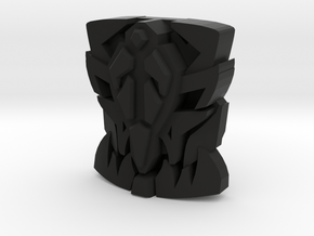 Onyx Prime "Beast Face" Matrix Plate in Black Premium Versatile Plastic