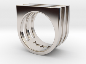 Ring - Triniti in Platinum: 4 / 46.5